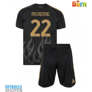 Billiga Juventus Weston McKennie #22 Tredjeställ Barn 2026-27 Kortärmad (+ Korta byxor)